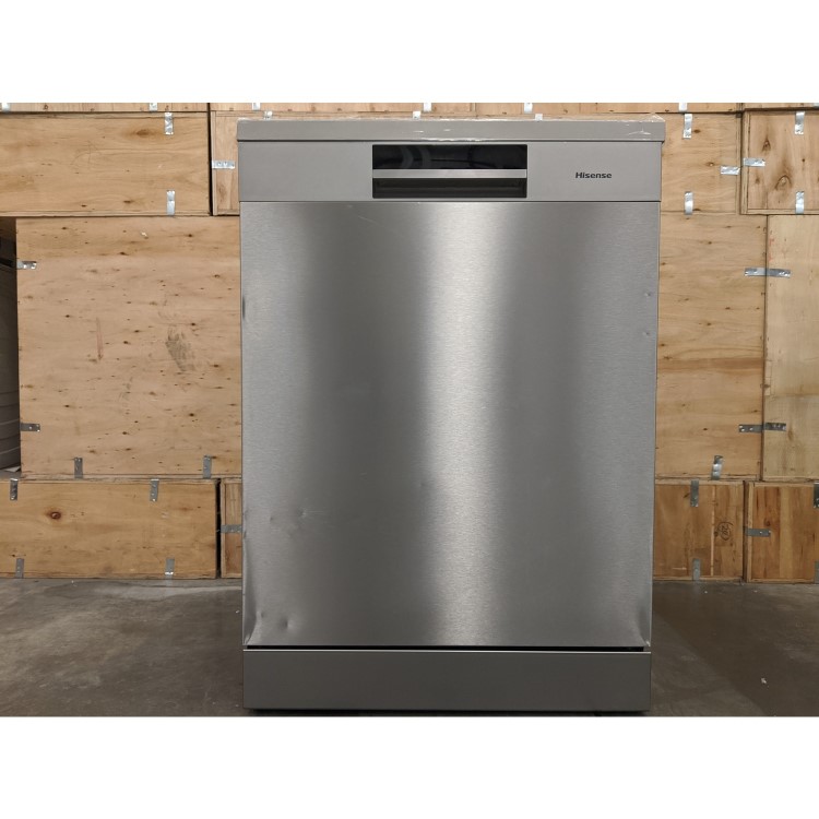 Refurbished Hisense HS661C60XUK 16 Place Freestanding Dishwasher Silver