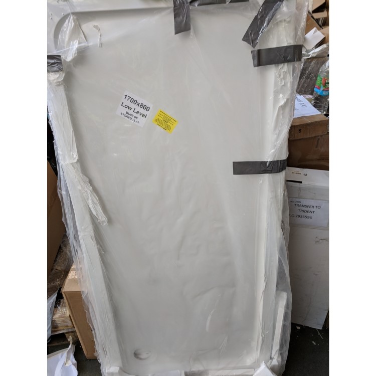 GRADE A2 - Stone Resin Rectangular Shower Tray 1700 x 800mm