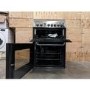Refurbished Indesit KDP60SE 60cm Double Oven Dual Fuel Cooker Stainless Steel