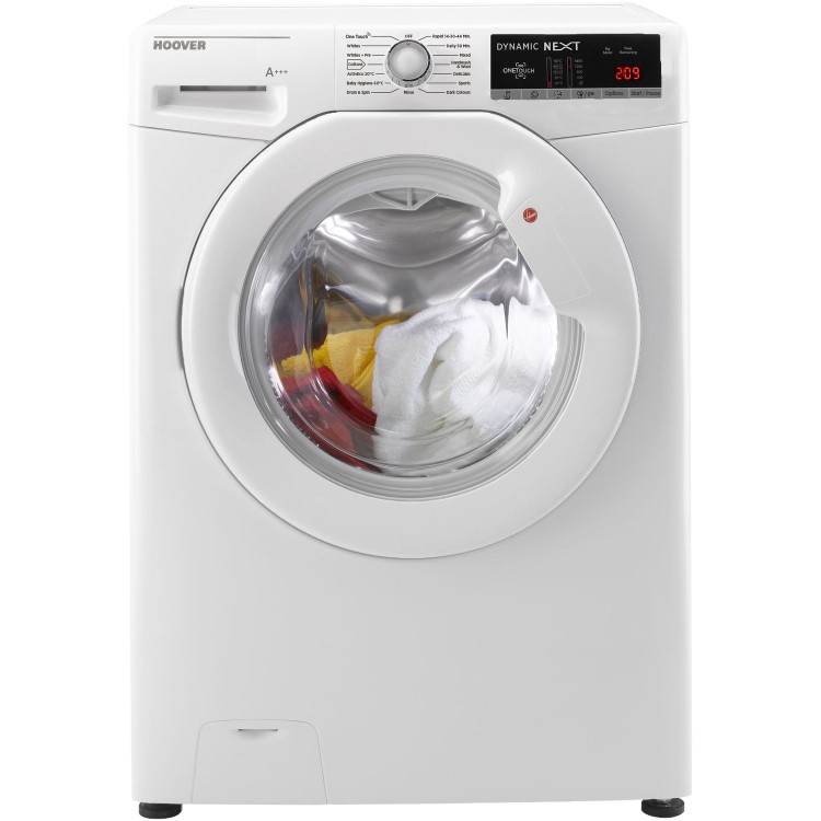 GRADE A1 - Hoover DXOA69LW3-80 Dynamic Next 9kg Freestanding Washing Machine - White