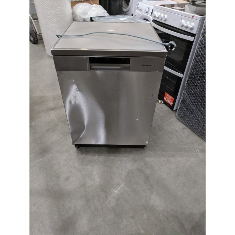 Refurbished Hisense HS661C60XUK 16 Place Freestanding Dishwasher Silver