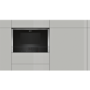 Refurbished Neff N70 C17GR00N0B Built In 21L with Grill 900W Left Hinged Door Microwave Stainless Steel