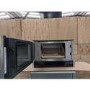 Refurbished Neff N70 C17GR00N0B Built In 21L with Grill 900W Left Hinged Door Microwave Stainless Steel
