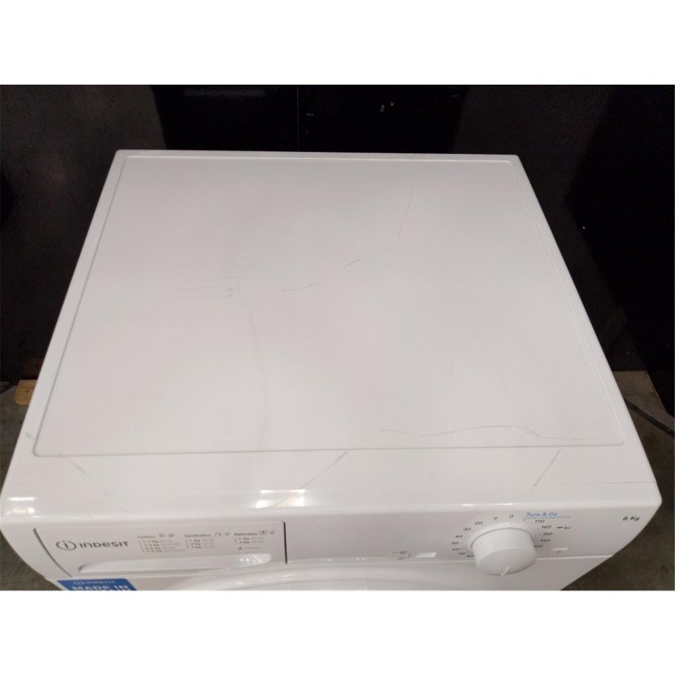 Refurbished Indesit I2D81WUK Freestanding Condenser 8KG Tumble Dryer White