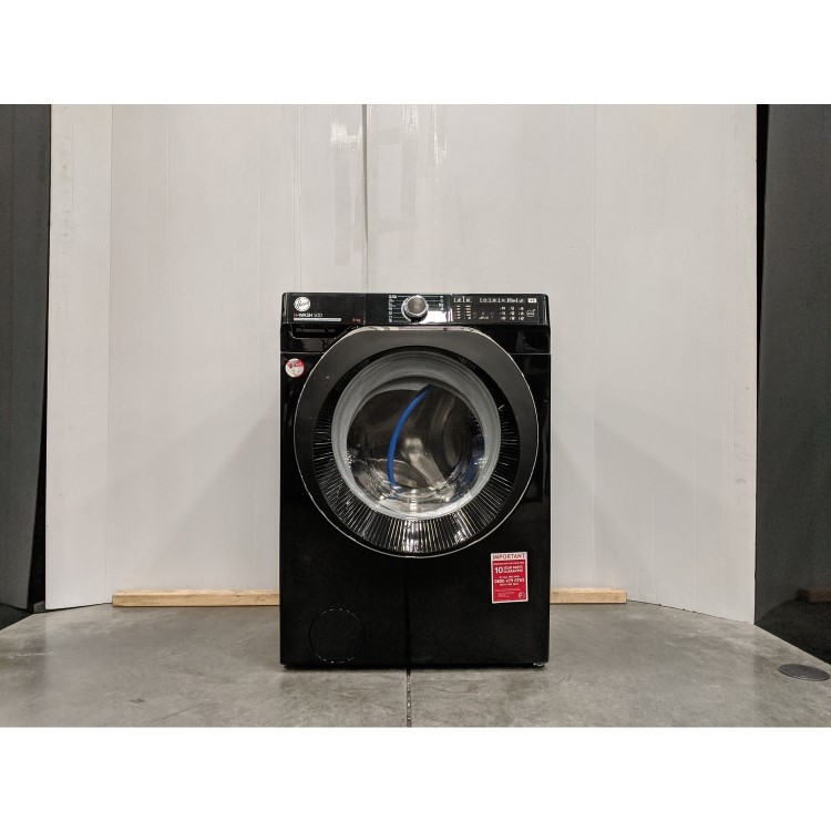 Refurbished Hoover H-Wash 500 HW69AMBCB1-80 Freestanding 9KG 1600 Spin Washing Machine Black