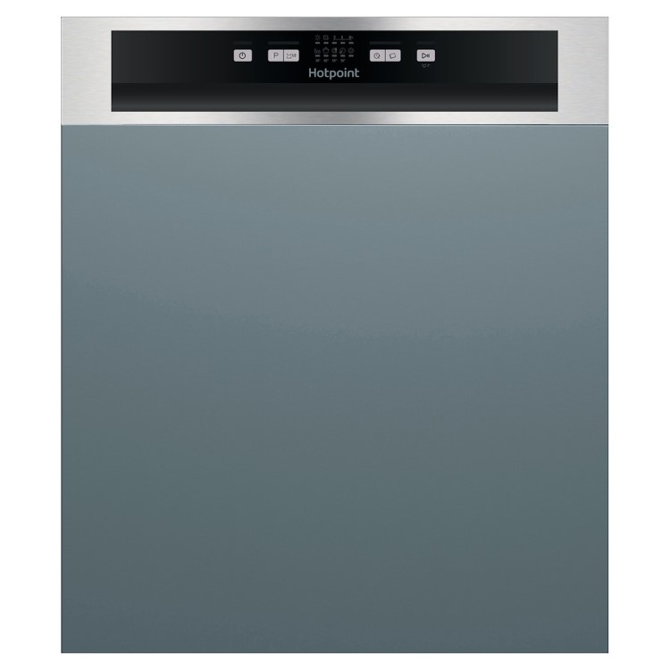 Hotpoint Aquarius 13 Place Settings Semi Integrated Dishwasher - Stainless steel