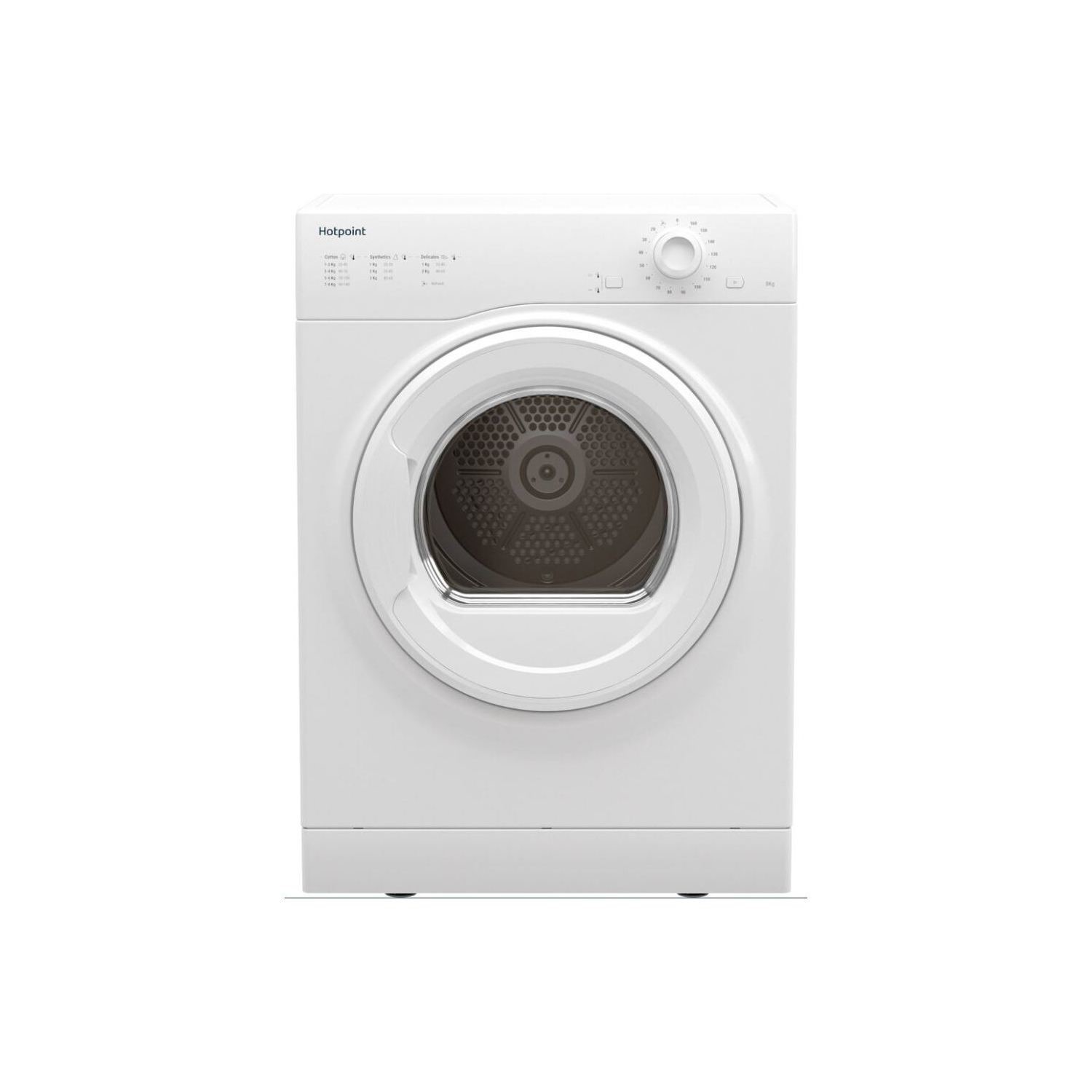 Refurbished Hotpoint H1D80WUK Freestanding Vented 8KG Tumble Dryer