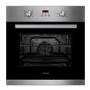GRADE A3 - electriQ 65 litre 9 Function Full Fan Electric Single Oven Stainless Steel - Supplied with a plug