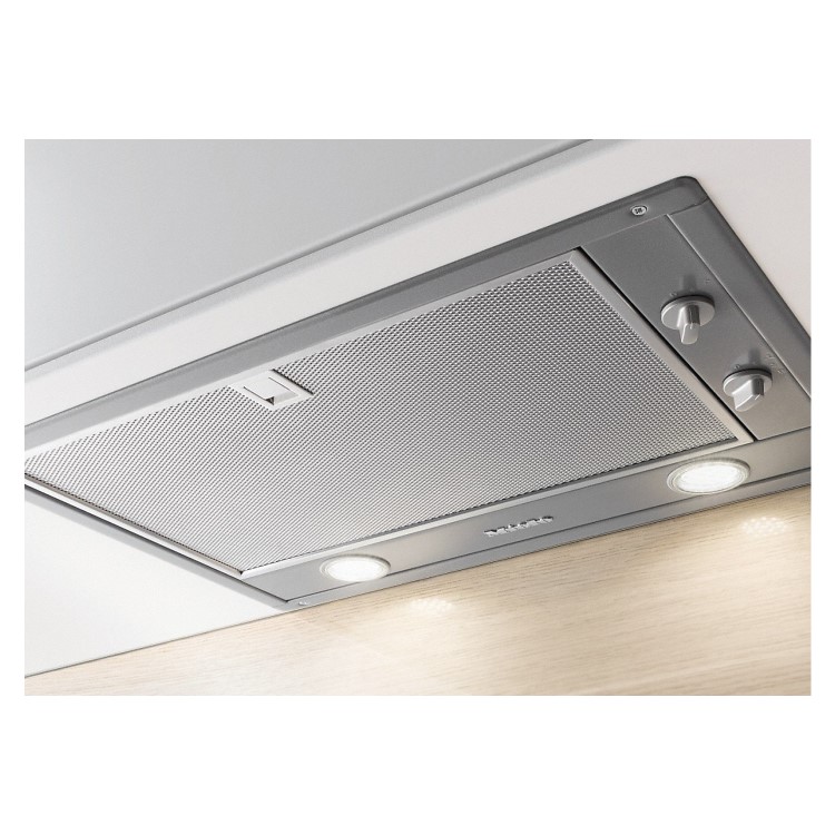 GRADE A1 - Miele DA2450 50cm Wide Canopy Cooker Hood Grey