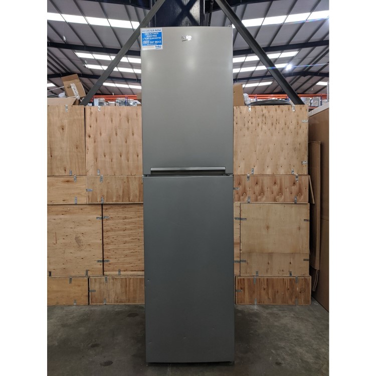 Refurbished Beko CFG1501S Freestanding 268 Litre 60/40 Fridge Freezer Silver