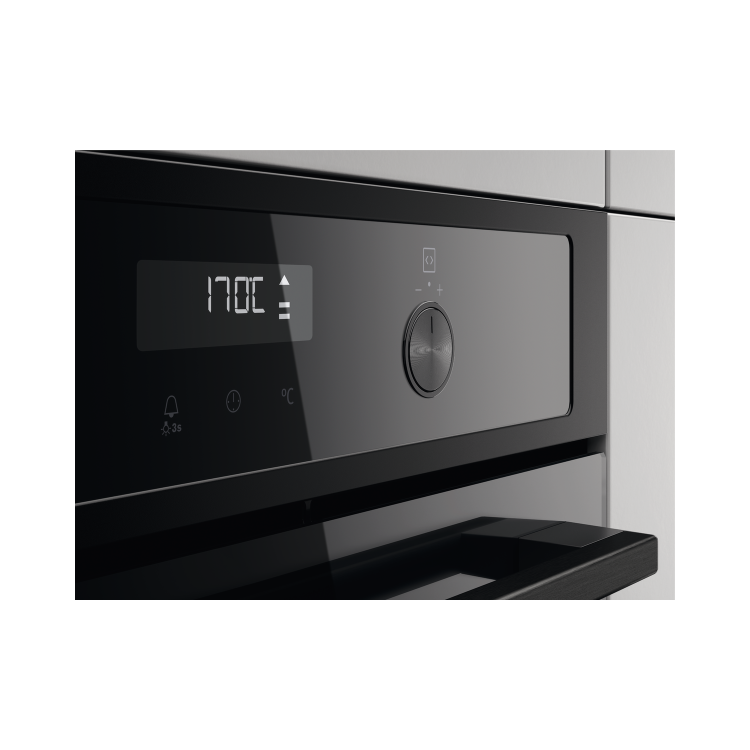 GRADE A2 - Zanussi ZOPNA7K1 Built in Pyrolytic AirFry Single Oven - Black