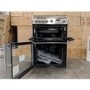 Refurbished Hotpoint Ultima HUG61X 60cm Double Oven Gas Cooker Stainless Steel