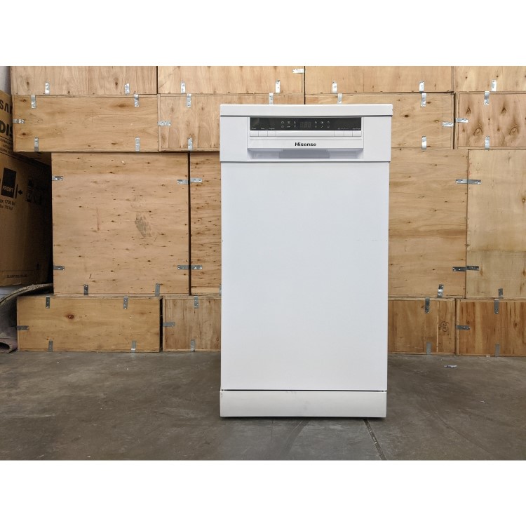 Refurbished Hisense HS520E40WUK 11 Place Freestanding Dishwasher White