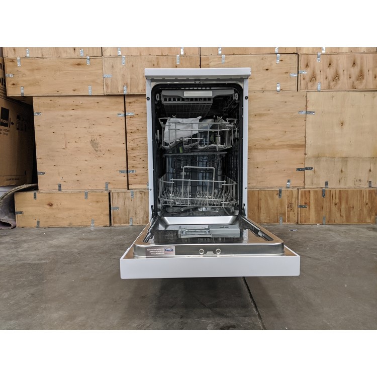 Refurbished Hisense HS520E40WUK 11 Place Freestanding Dishwasher White