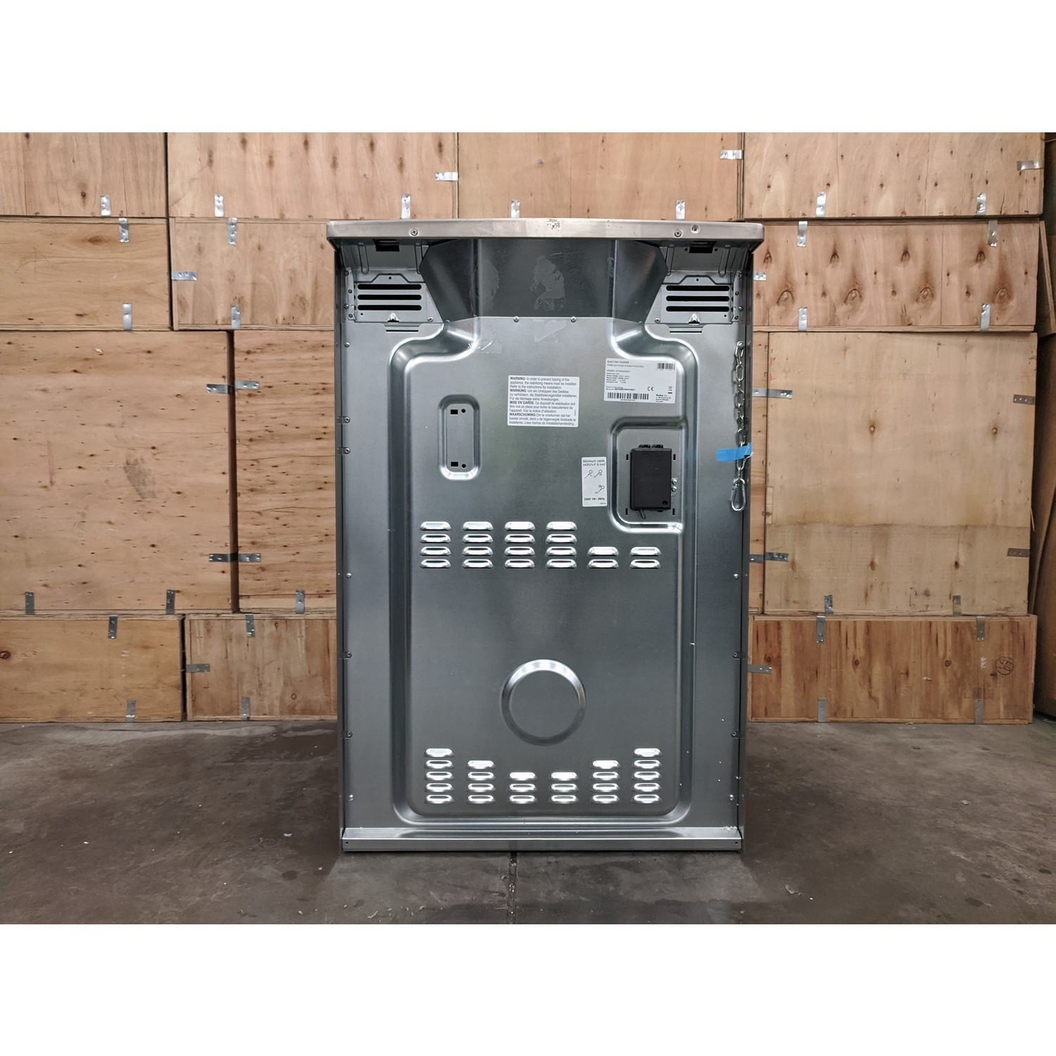 Refurbished Amica AFN6550SS 60cm Double Oven Electric Cooker with