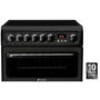 GRADE A1 - Hotpoint HAE60KS 60cm Double Oven Electric Cooker - Black