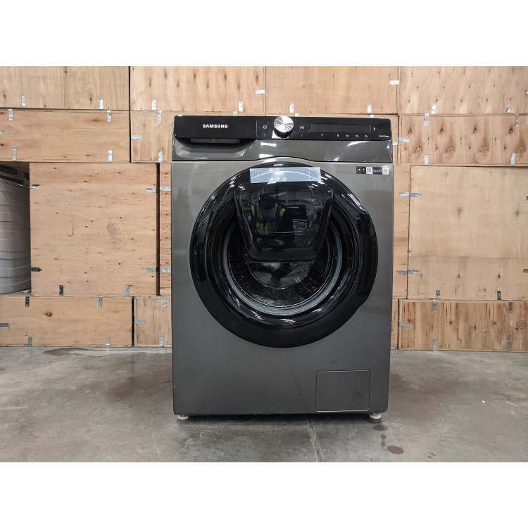 Refurbished Samsung Series 5 Plus ecoBubble WW80T554DAX Freestanding 8KG 1400 Spin Washing Machine Graphite