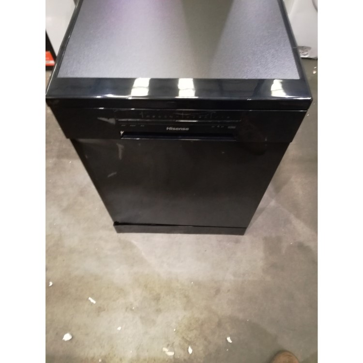 Refurbished Hisense HS60240BUK 13 Place Freestanding Dishwasher Black