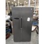 Refurbished Hoover HHSBSO6174XK Freestanding 521 Litre 50/50 Frost Free American Fridge Freezer Stainless Steel