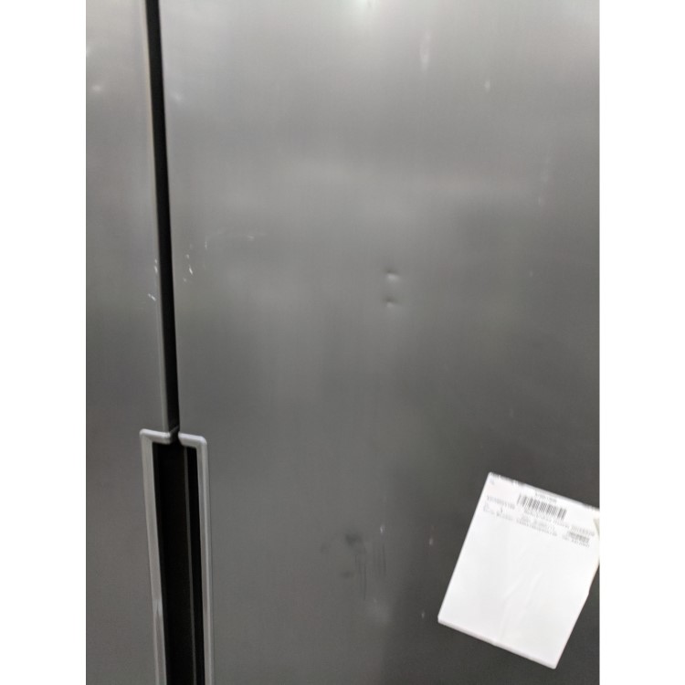 Refurbished Hoover HHSBSO6174XK Freestanding 521 Litre 50/50 Frost Free American Fridge Freezer Stainless Steel