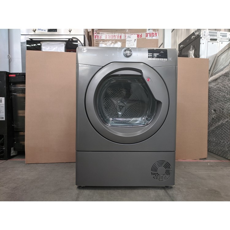 Refurbished Hoover H-Dry 300 HLE C9DRGR Smart Freestanding Condenser 9KG Tumble Dryer Graphite