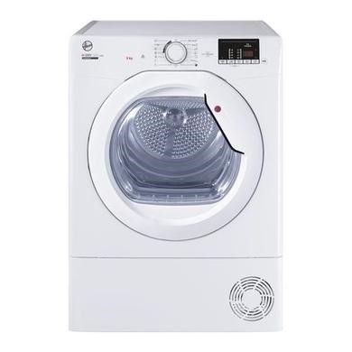 Refurbished Hoover HLE C9DG-80 Freestanding Condenser 9KG Tumble Dryer White