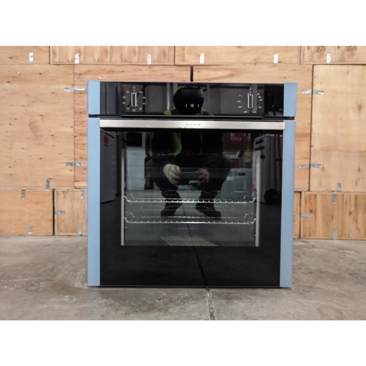 Refurbished Neff N50 B1ACE4HN0B 60cm Single Built In Electric Oven with Catalytic Cleaning Stainless Steel