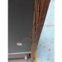 GRADE A2 - Dark Wood Effect Wall Mounted Tall Bathroom Cabinet 400mm - Boston