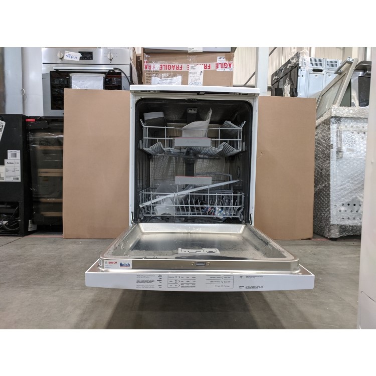 Refurbished Bosch Serie 4 SMS46JW09G Freestanding 13 Place Dishwasher White