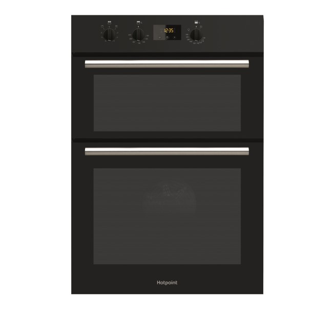 Hotpoint Newstyle Electric Built In Double Oven Black DD2540BL