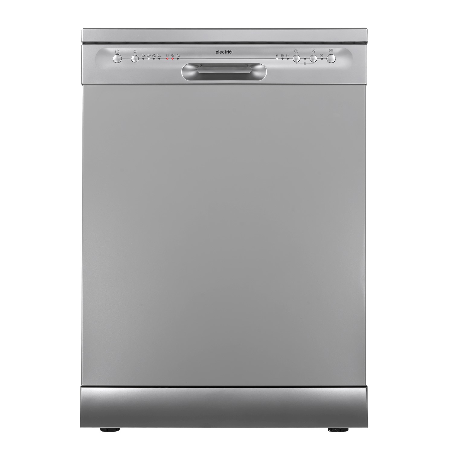 electriQ Freestanding Dishwasher - Silver