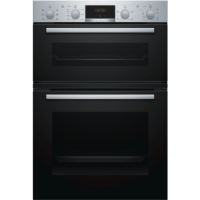 Bosch Series 2 Electric Built In Multifunction Double Oven - Stainless Steel