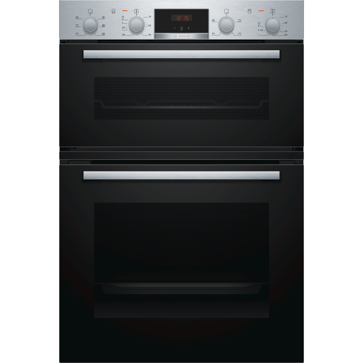 Bosch Series 2 Electric Built In Multifunction Double Oven - Stainless Steel