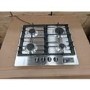Refurbished Bosch Serie 6 PCP6A5B90 58.2cm 4 Burner Gas Hob Stainless Steel