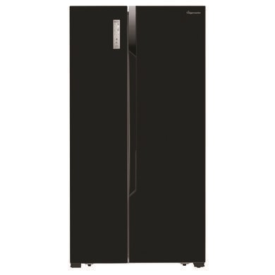 Fridgemaster 516 Litre American Fridge Freezer - Black