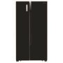 Fridgemaster 516 Litre American Fridge Freezer - Black