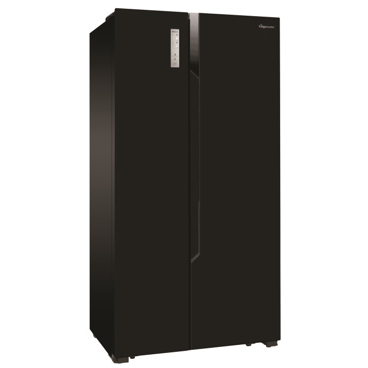 Refurbished Fridgemaster MS91518FFB 516 Litre American Fridge Freezer Black