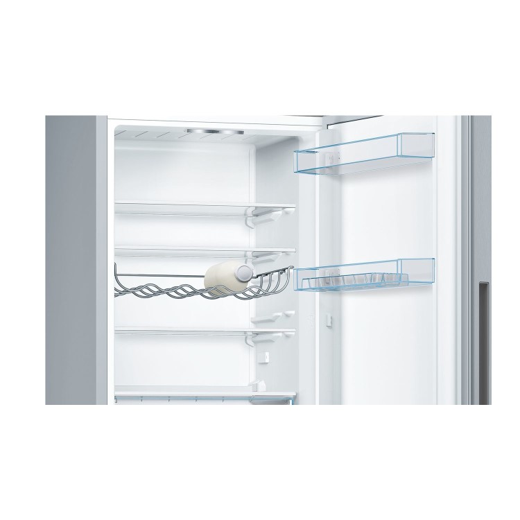 Bosch 287 Litre  Freestanding Fridge Freezer - Stainless steel look