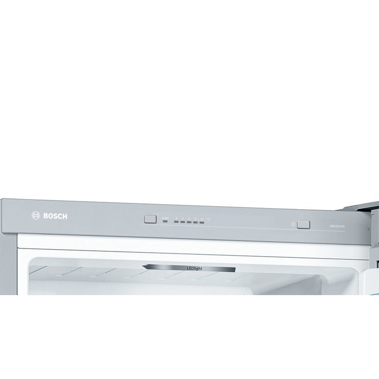 Bosch 287 Litre  Freestanding Fridge Freezer - Stainless steel look