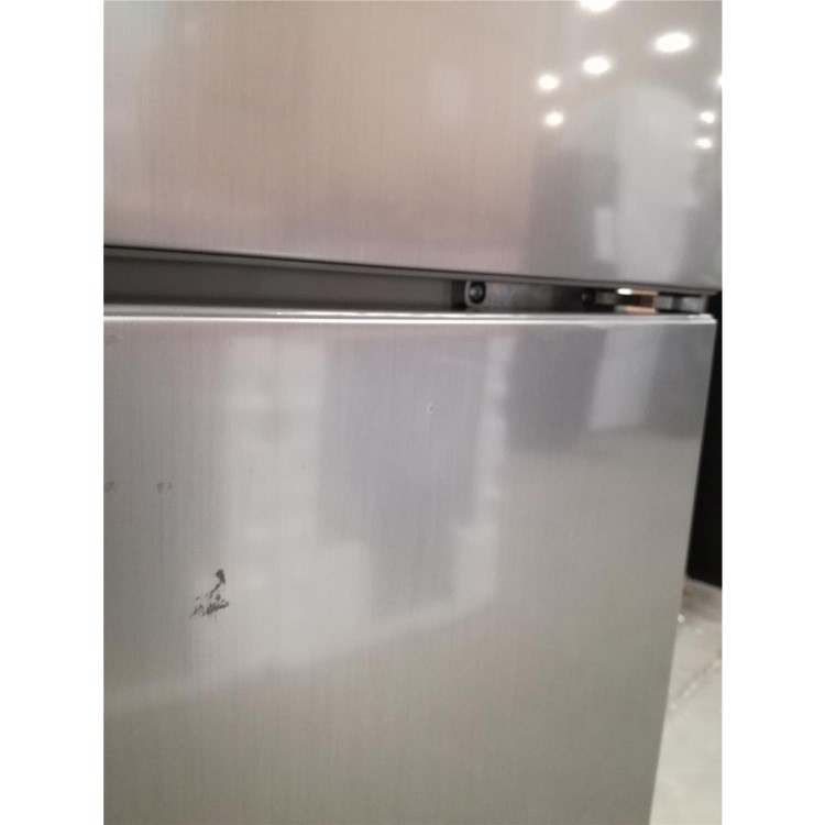 Refurbished Bosch Serie 4 KGV33VLEAG Freestanding 287 Litre 60/40 Fridge Freezer Stainless Steel Look
