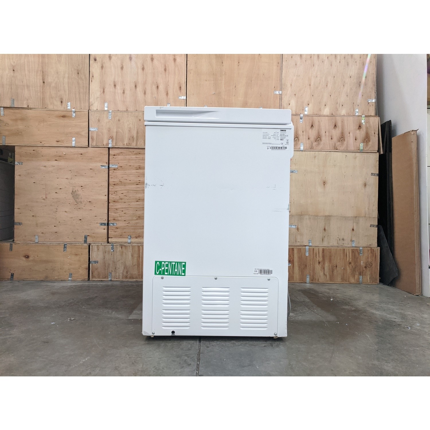 Refurbished Zanussi ZCAN20FW1 198 Litre Chest Freezer White 78199705/1