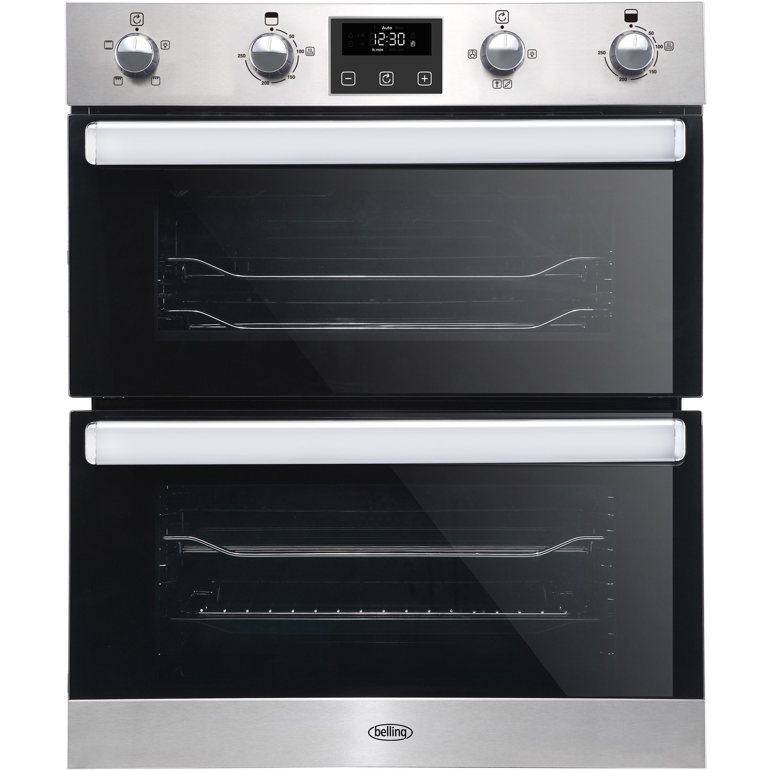 Belling BI702FP Built Under Electric Double Oven - Stainless Steel