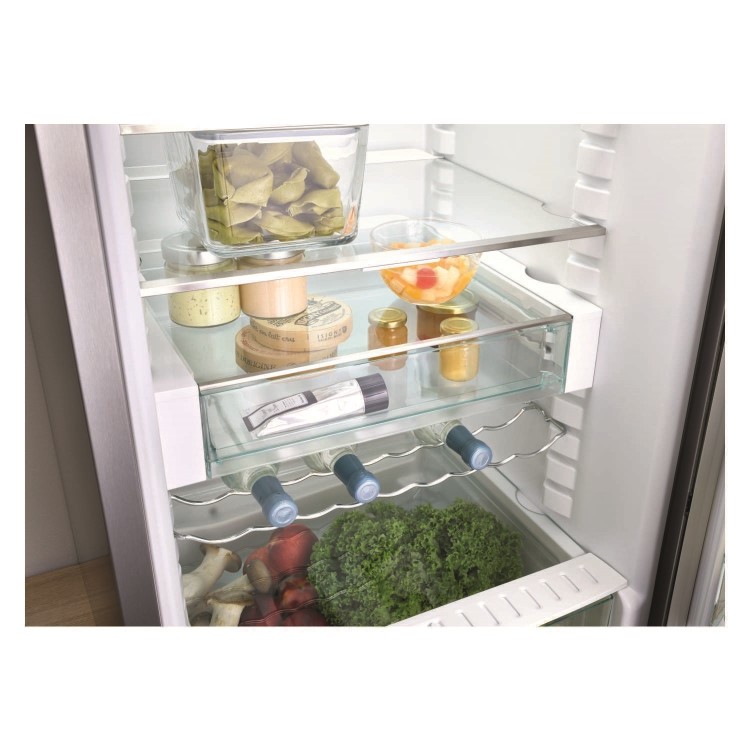 Miele 349 Litre 50/50 Freestanding Fridge Freezer - Stainless steel