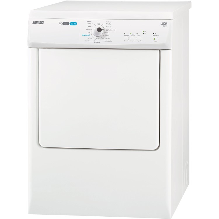 GRADE A1 - Zanussi ZTE7101PZ LINDO100 7kg Vented Tumble Dryer - White