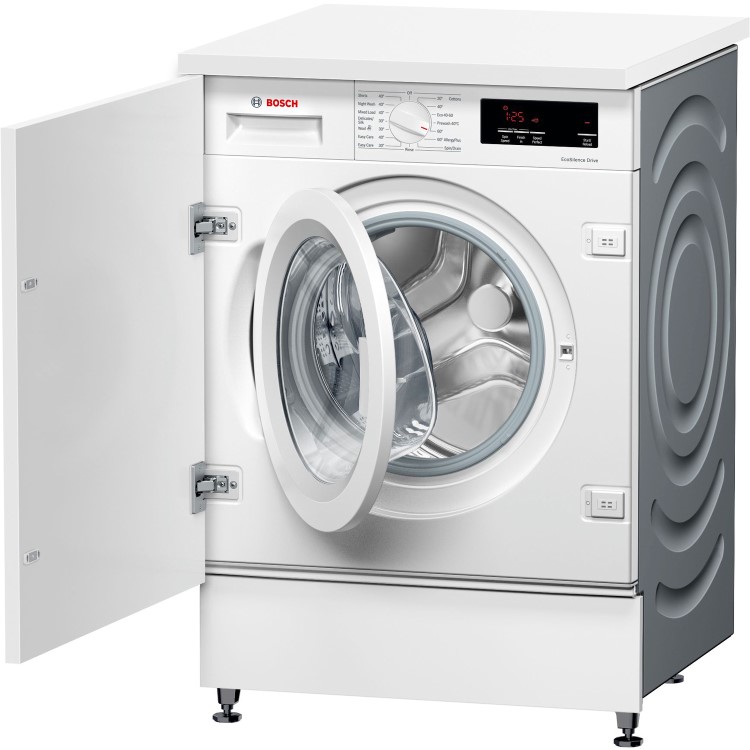 GRADE A2 - Bosch WIW28301GB Serie 6 EcoSilence 8kg 1400rpm Integrated Washing Machine