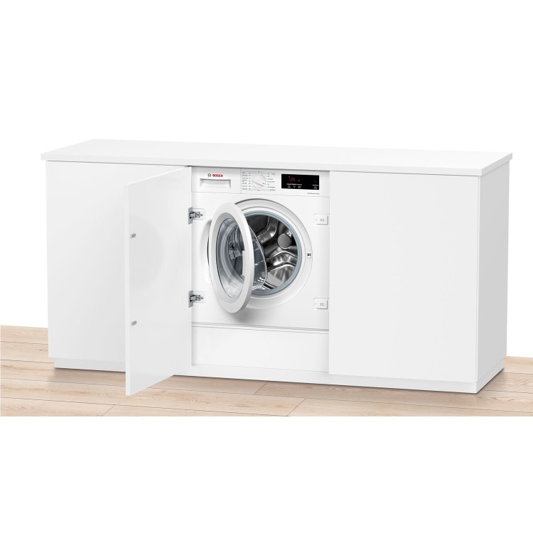 GRADE A2 - Bosch WIW28301GB Serie 6 EcoSilence 8kg 1400rpm Integrated Washing Machine