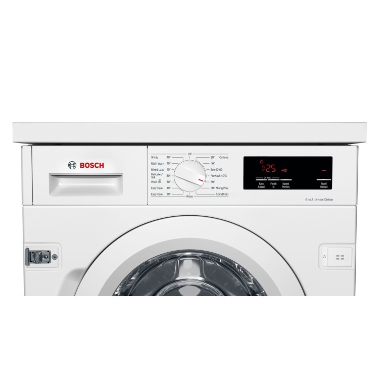 GRADE A2 - Bosch WIW28301GB Serie 6 EcoSilence 8kg 1400rpm Integrated Washing Machine