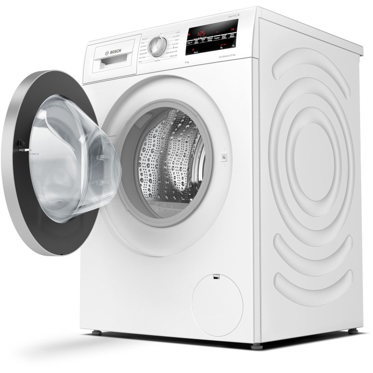 Refurbished Bosch Serie 6 WAU28T64GB Freestanding 9KG 1400 Spin Washing Machine White