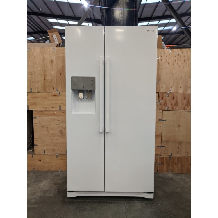 Refurbished Samsung RS50N3513WW 485 Litre American Fridge Freezer White