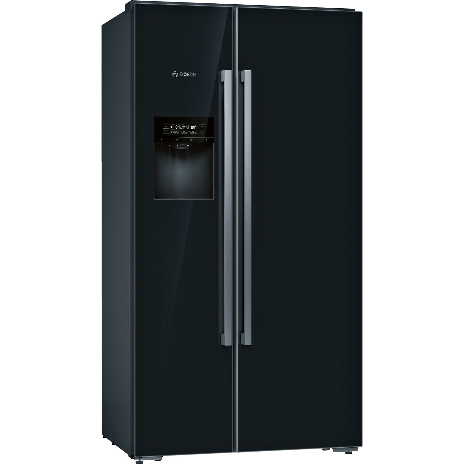 Refurbished Bosch Serie 8 KAD92HBFP 540 Litre American Fridge Freezer Black